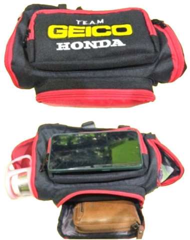 Tas Stang Motor Trail Trabas Adventure KLX CRF WR KTM Suzuki Merah