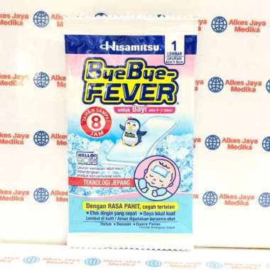 BYE BYE FEVER BAYI / kompres demam bayi