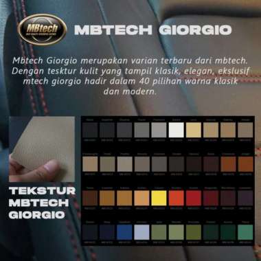 MBTech Giorgio Kain Jok Meteran 100cm x 140cm MB 6003 Shadow