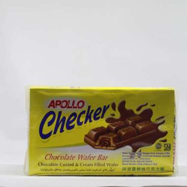 Apollo Checker Chocolate Wafer 24X18Gr