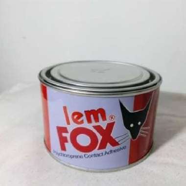 Lem Kuning Fox 300gram/Kaleng