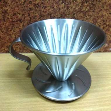 DRIPPER V60 STAINLESS 02. DRIPPER POUR OVER V60 - LORENA