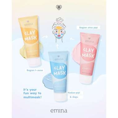 EMINA CLAY MASK 60ml brightening
