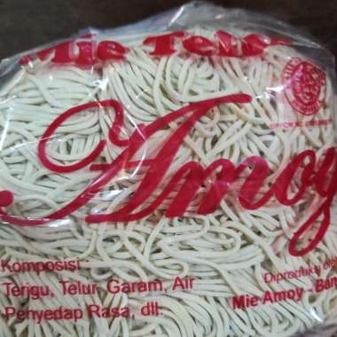 Mie Telor Mentah Cap Amoy Mie Keriting