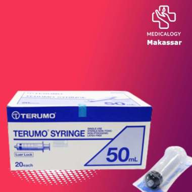 Terumo Spuit 50 cc Tanpa Needle Per Box isi 20 pcs