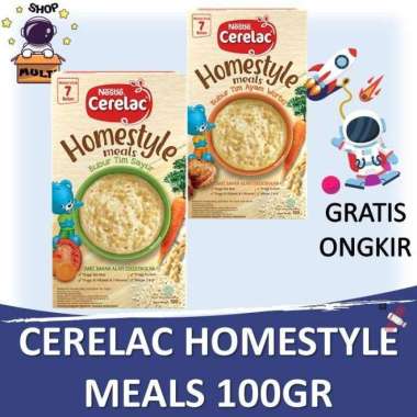 CERELAC HOMESTYLE BUBUR BAYI 100GR TIM AYAM BAWANG