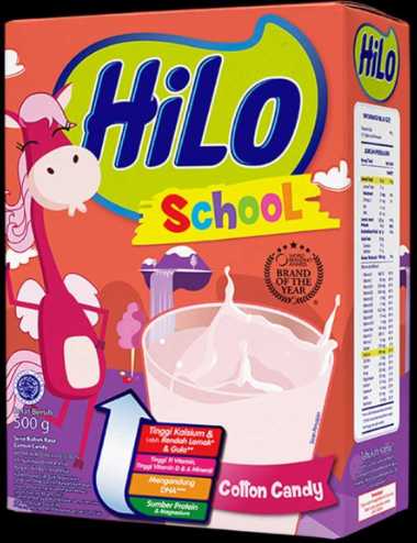 Promo Harga Hilo School Susu Bubuk Cotton Candy 500 gr - Blibli