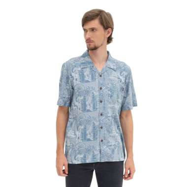 EIGER INDONESIA CULTURAL SHIRT Blue M