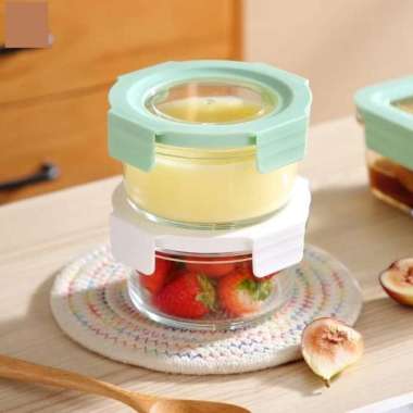 Dowado Borosilicate Glass Fresh Box 350ml - Green