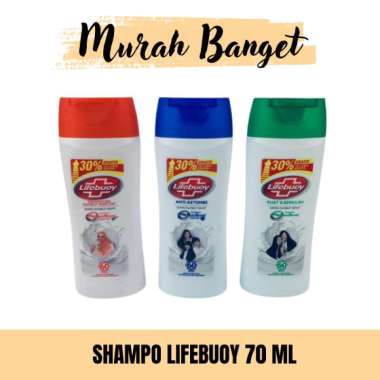 Promo Harga Lifebuoy Shampoo Strong & Shiny 70 ml - Blibli