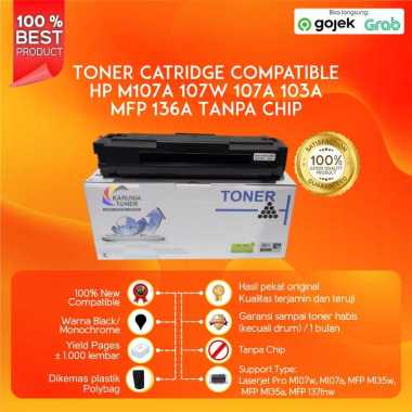 Cartridge Compatible For HP Laserjet M107A 107A 107W 107 103A MFP 136A Monochrome