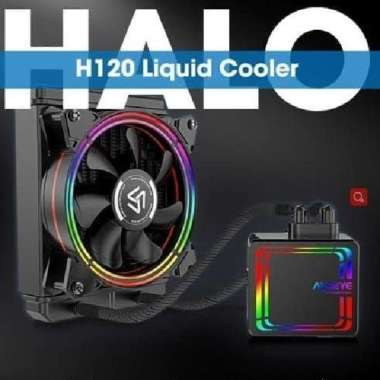 Alseye HALO H120 Liquid CPU Cooler RGB Fan Case 1 Pcs 12cm