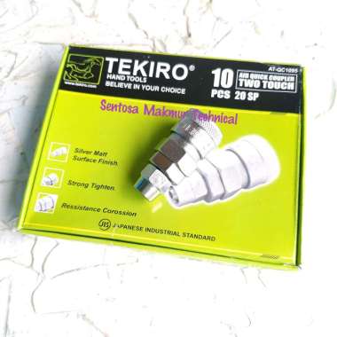 TEKIRO SP 20 1/4" Quick Coupler Kopler Nepel Selang Kompresor SP20