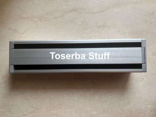 FLIP COVER BOX TRAP DOOR MEJA MEETING KANTOR 60CM BISA DUA DUAL BUKAAN