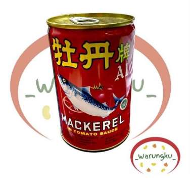 BOTAN 425gr Ikan Mackerel Kaleng Sarden Tomato Sauce AI Makarel Besar