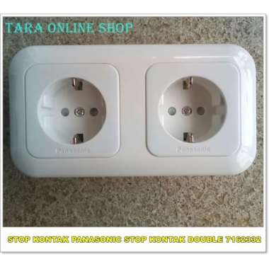 STOP KONTAK PANASONIC STOP KONTAK DOUBLE 7162332