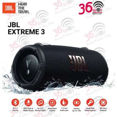 JBL Extreme 3 Speaker Bluetooth Waterproof Original Blue