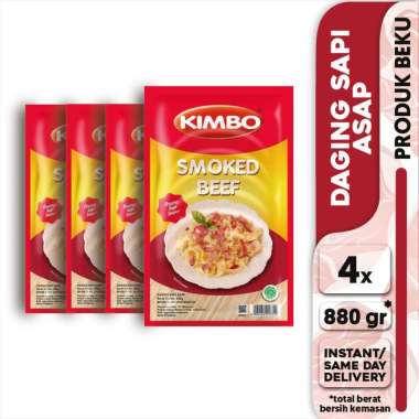 KIMBO Smoked Beef 4x