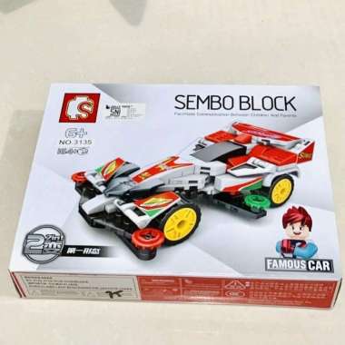 Lego Edukasi Tamiya Robot 2In1 Baru