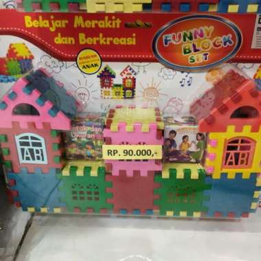 Mainan Anak Funny Block Set Ab