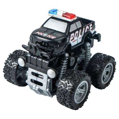 Mainan Mobil Polisi Warna Hitam