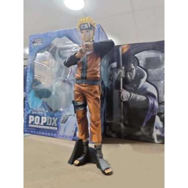 Naruto Uzumaki Mainan Pajangan 27Cm Jumbo Baru