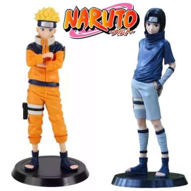 Naruto Sasuke Figure Mainan Pajangan Anak 27Cm