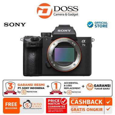 DOSS Sony Alpha A7III Body Only / Sony A7 Mark III BLACK