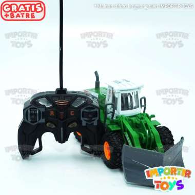 MOBIL Remote Control TRUK KEBUN SUPER KEREN (LAMPU) "FARM TRUCK" IMPORT Berkualitas