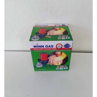 Winn Gas Regulator Tekanan Tinggi W 181 M Merah