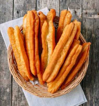 Cahkwe Cakwe YouTiao Fritters Roti Goreng Frozen Beku isi 10 pcs