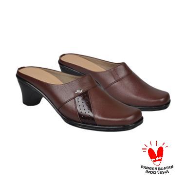 Java Seven Bustong Gissa Kulit JUP 101 Sandal Heels Wanita