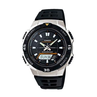 Casio  AQ-S800W-1EVDF Jam Tangan Pria - Black Silver Silver
