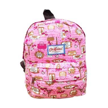 Cath Kidston Motif Paris Tas Ransel - Pink