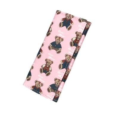 Fancy B Fashion Korea 911 Dompet Wanita - Pink Cute Bear
