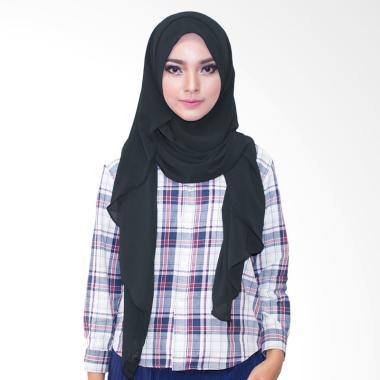 Milyarda Hijab Farha Kerudung Instan - Hitam