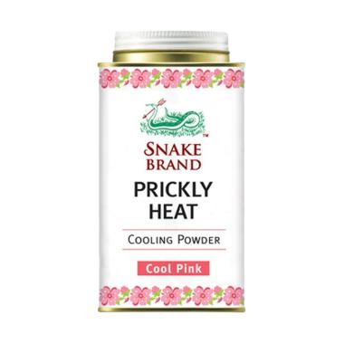 snake Brand Prickly Heat Baby Powder - Cool Pink [150 g]