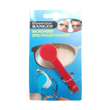 Jasmine Microfiber Pembersih Lensa Kacamata - Merah