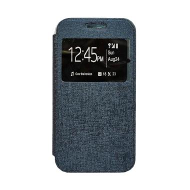 Zagbox Flip Cover Casing for Samsun ... A310 2016 - Biru Dongker