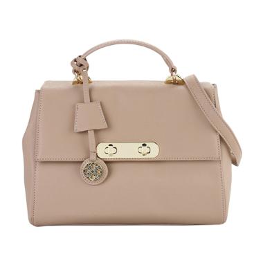 Les Catino Tibia Top Handle M Hand Bags - Cedar Wood