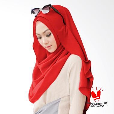 Milyarda Hijab Belle Pashmina Instant - Merah