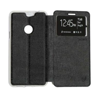 UME Flip Cover Flipshell Casing for Coolpad Max - Black