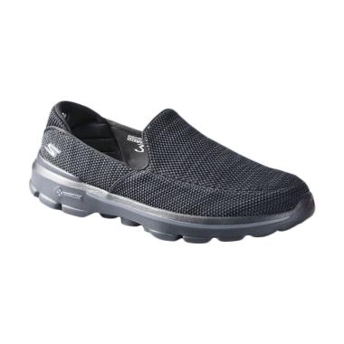 Skechers Men GO Walk 3 Sepatu Olahraga Pria [SKE54047BKGY]