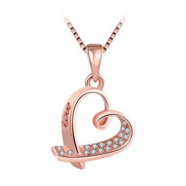 Bella & Co Necklace AKN011 Aksesoris Kalung Lapis Emas
