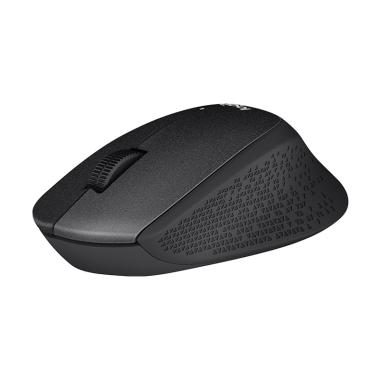Logitech M331 Silent Plus Wireless Mouse - Black