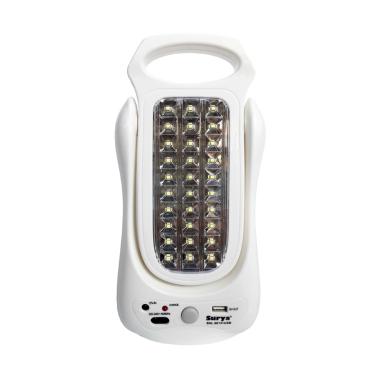 Surya SHL-6013+USB Emergency Lamp Rechargeable 2 Sisi -