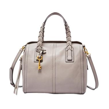 Fossil Emma ZB 7125020 Satchel Bag - Grey Grey Tas Wanita
