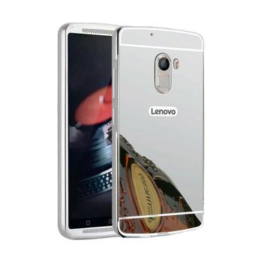 OEM Bumper Mirror Sliding Casing for Lenovo K4 Note A7010 - Silver