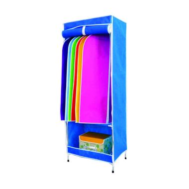Rakita RP003 Aluminium Gantungan Lemari Pakaian - Blue