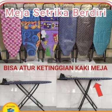 Meja Setrika Lipat Berdiri Kaki Panjang